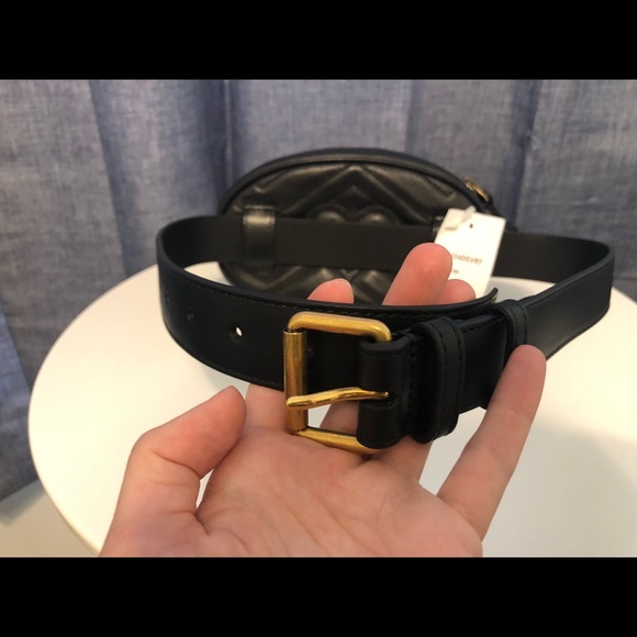SOLD Gucci Small Marmont Matelasse Belt Bag - Picture 3 of 8